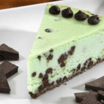 Mint Aero Cheesecake Slice
